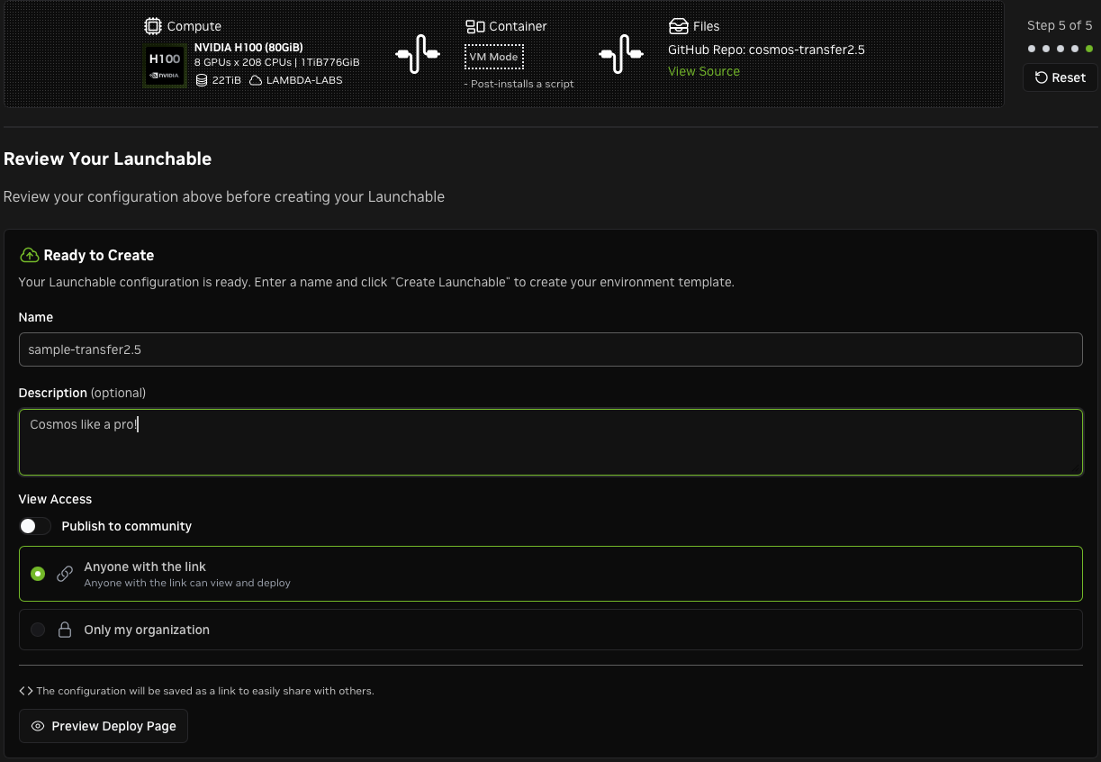 Name and configure access