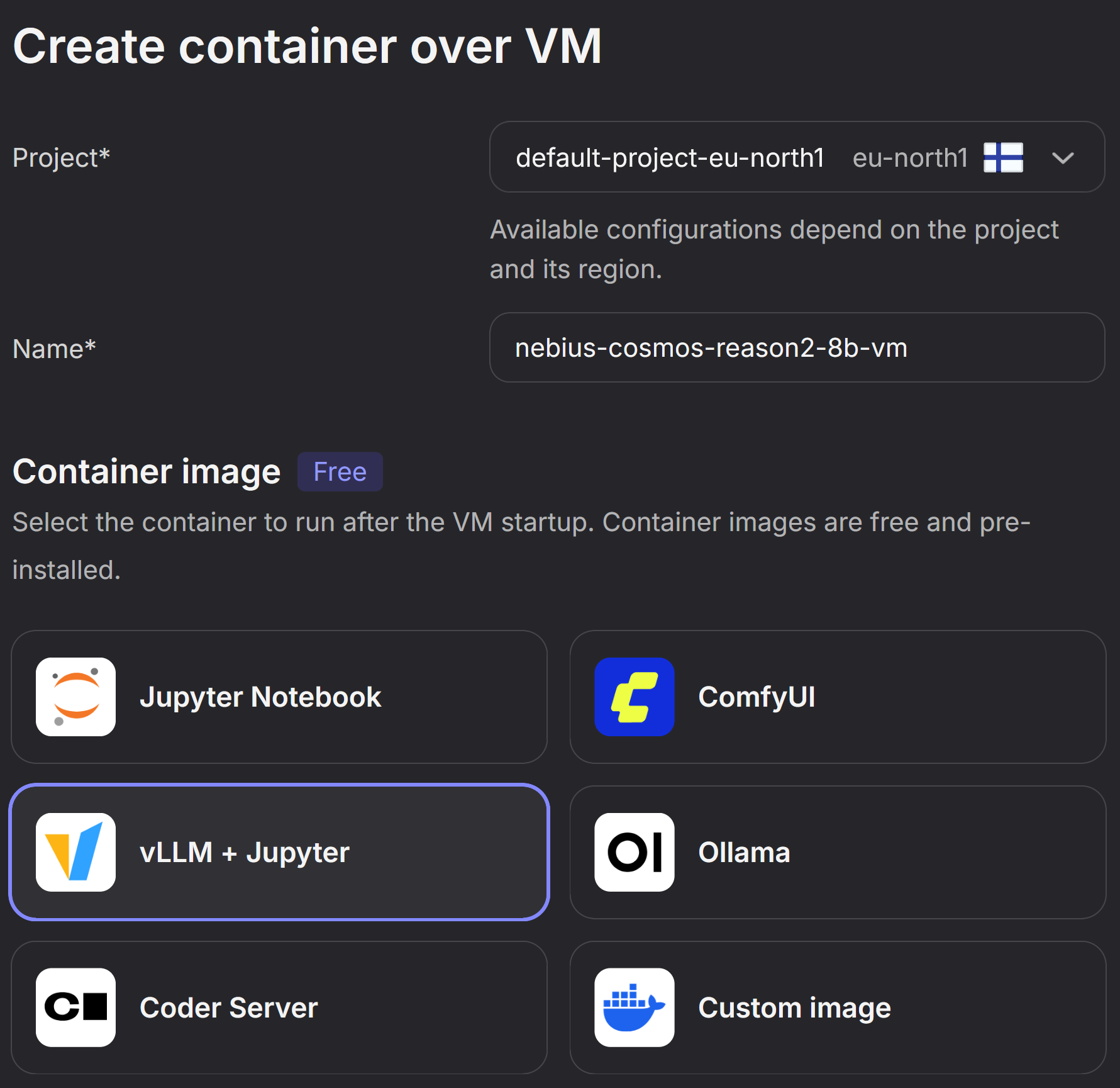 Configure Main Settings