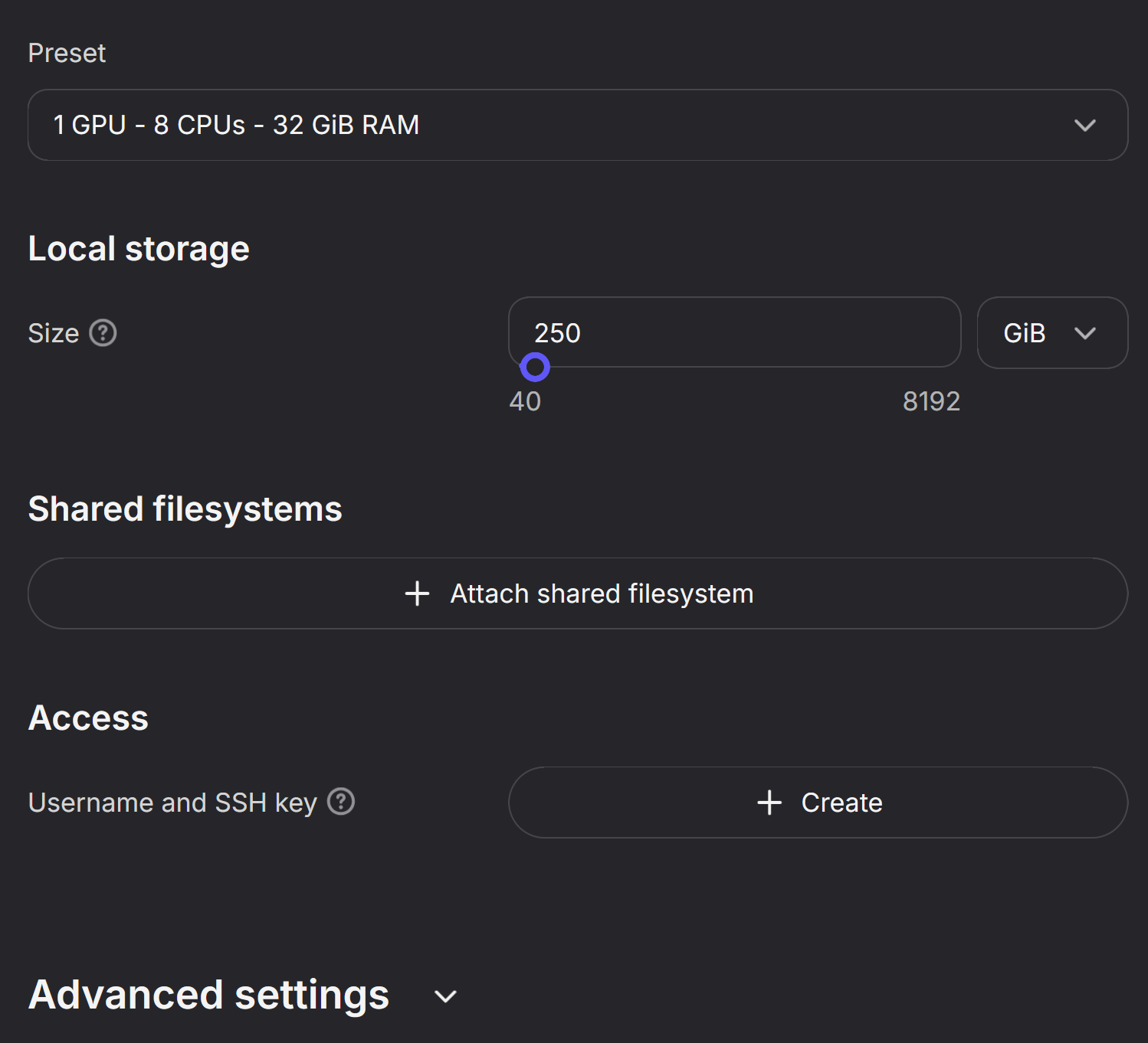 Additional Configuration