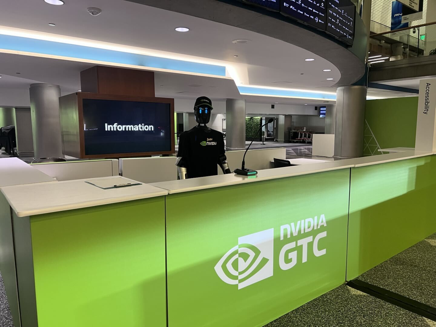 IntBot Nylo at GTC San Jose reception