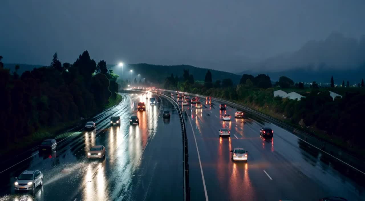 Rainy night