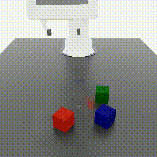 Isaac Lab Cube Stacking